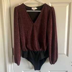 Molly Bracken le soir par Sparkle Bodysuit Size XS